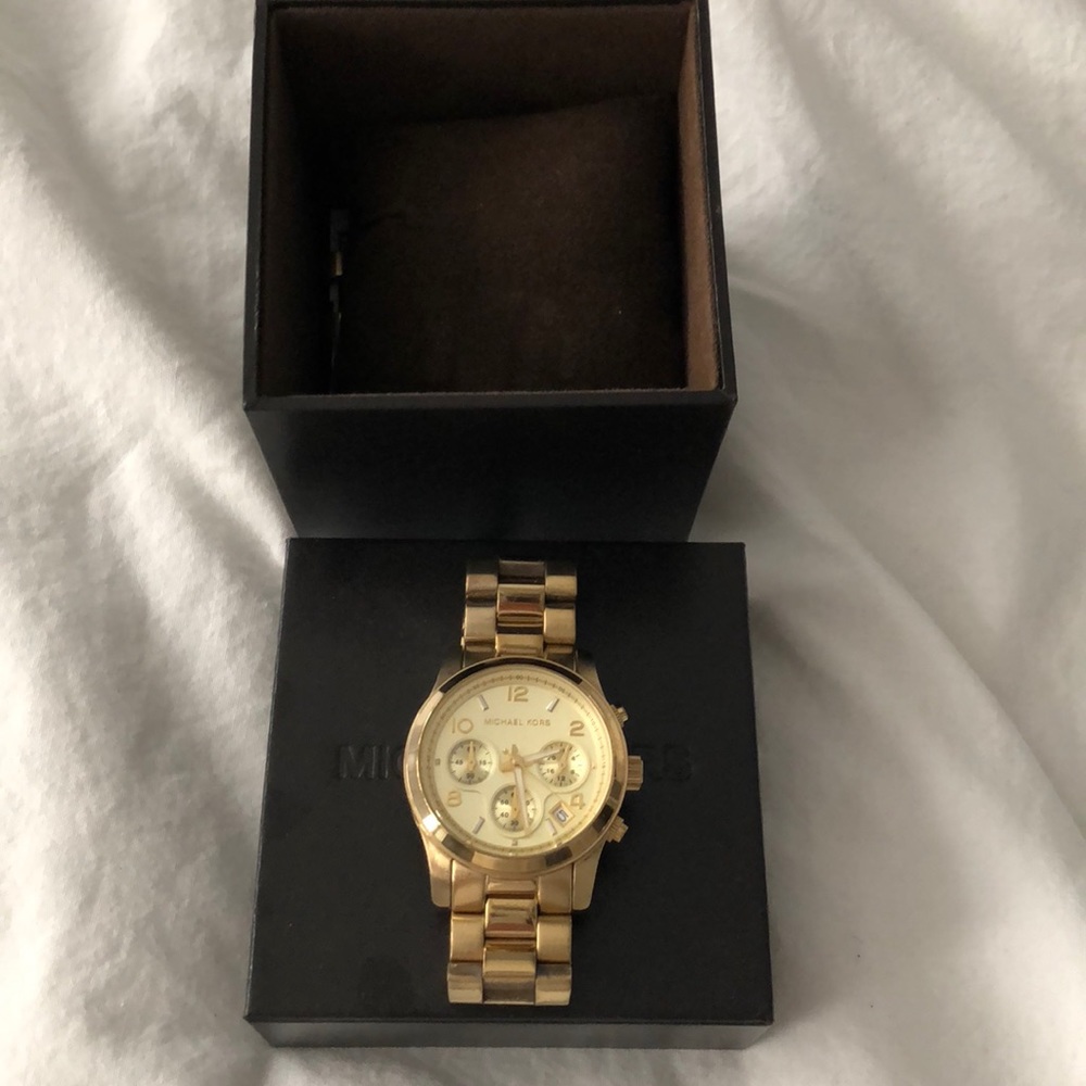 Gold Michael Kors Watch